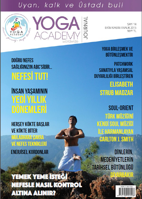 YOGA ACADEMY JOURNAL 14.SAYI ÇIKTI!!