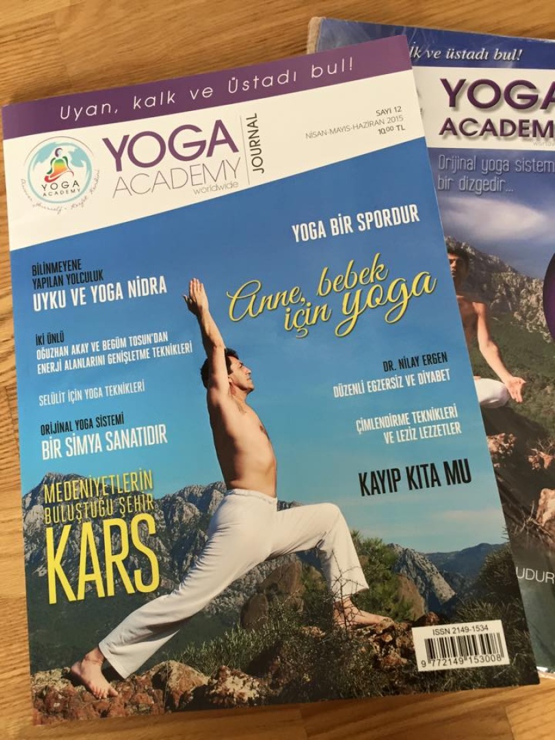 YOGA ACADEMY JOURNAL 12. SAYI ÇIKTI!